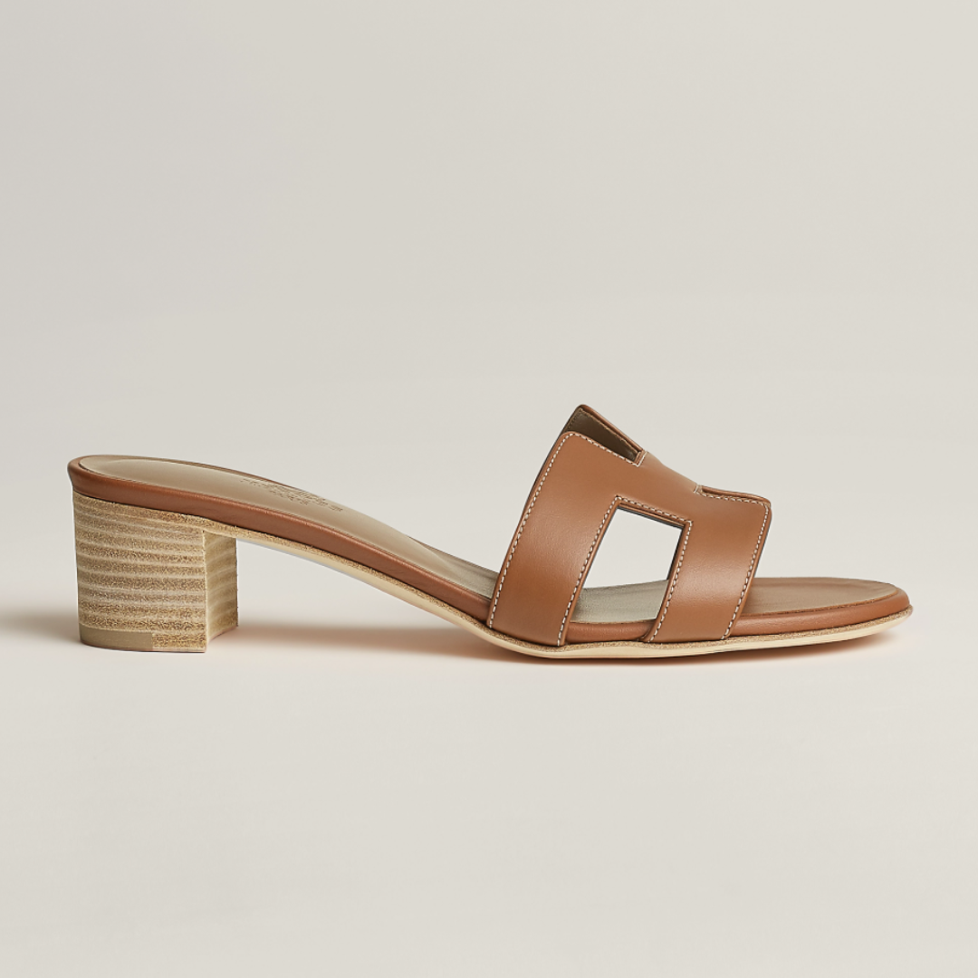 HERMES Oasis Sandals Gold